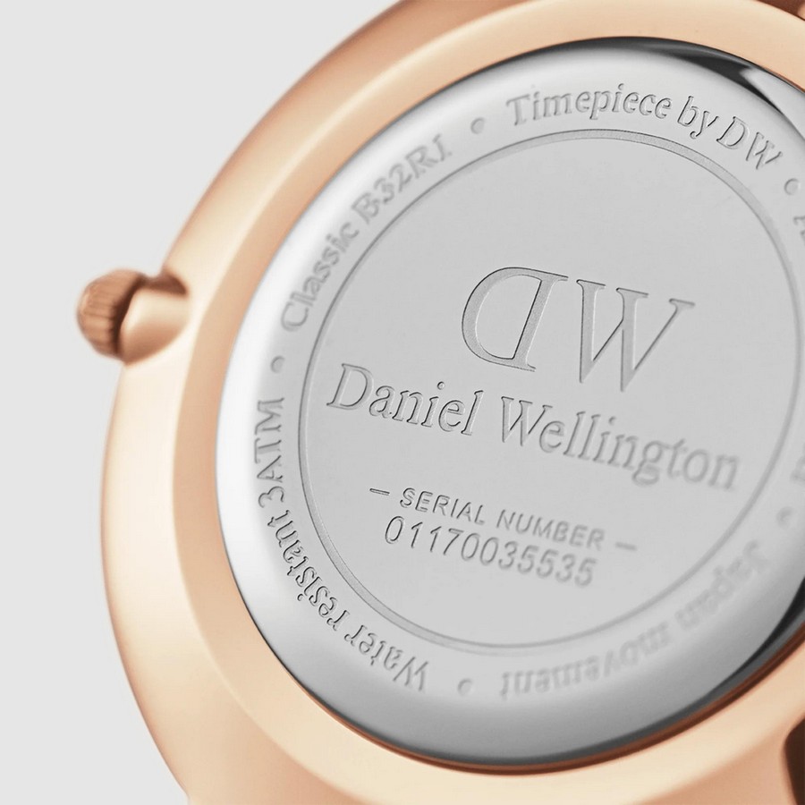 Đồng Hồ Dw Daniel Wallington Petite Dover Nữ Trắng Vàng